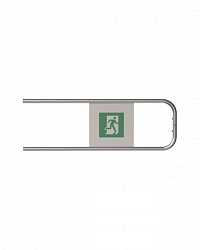 Створка калитки антипаника К12Э (Ø25)